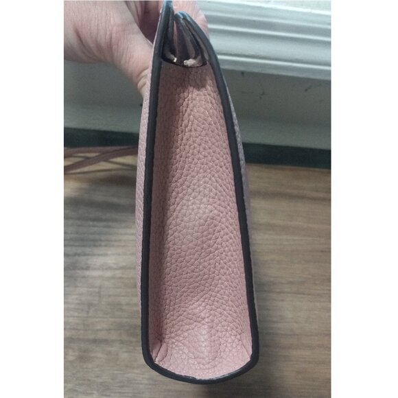 💲💲💲SALE‼️🎉Kate Spade FuFu Pink Pebbled Leather Pouch Wristlet - Picture 7 of 14